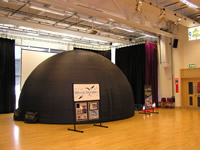Dome in large school hall
